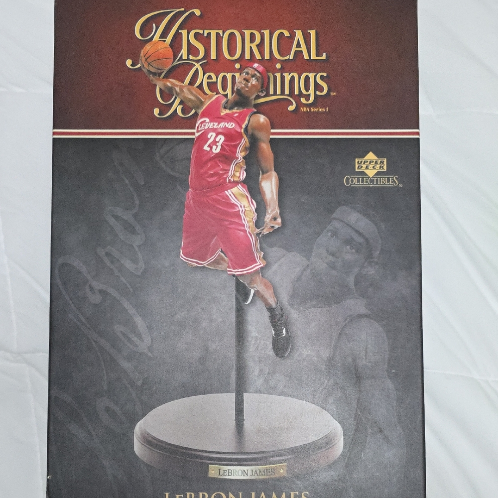 LeBron James Historical Beginnings NBA Figure